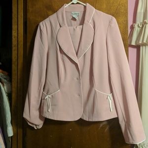 Pink suit